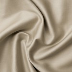 Едноцветен долен чаршаф от Памучен сатен цвят Taupe