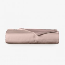 Едноцветен долен чаршаф от Памучен сатен цвят Rose 150/260