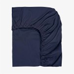 Чаршаф с ластик Denim син 120/200