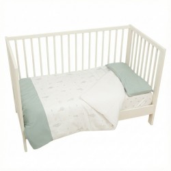 Бебешко спално бельо бамбук 2 части Blue Sky 