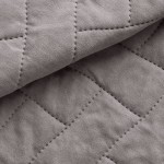Шалте за легло Velvet тъмно сиво 160/220