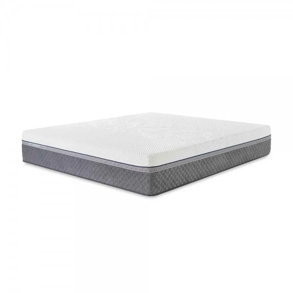 Едностранен комбиниран матрак Hybrid Plush FR Dark Grey