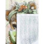 Детска хавлиена кърпа Small Squirrel DF печат мека и попиваща