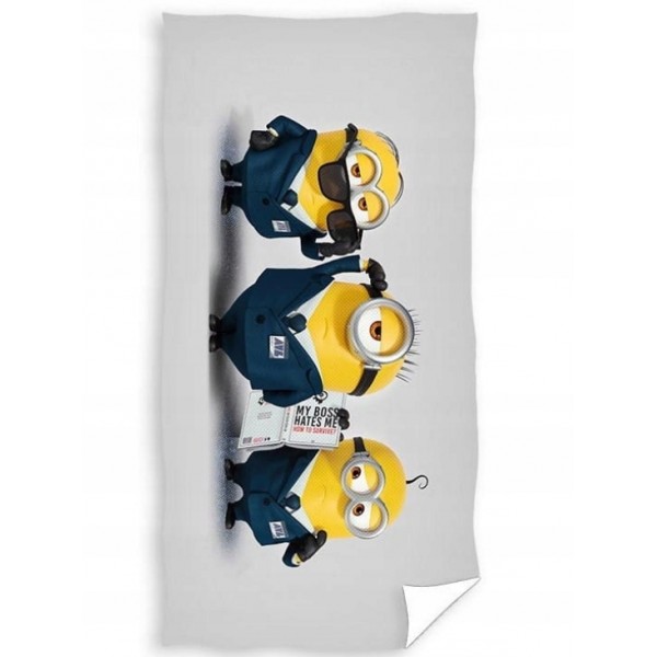 Памучна плажна кърпа Minions