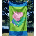 Памучна плажна кърпа Peppa Pig George
