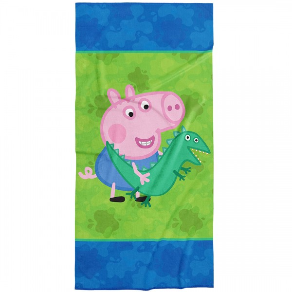 Памучна плажна кърпа Peppa Pig George