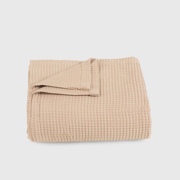 Памучно шалте за легло Beige Siesta 220/230