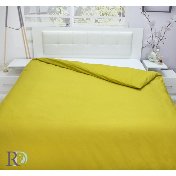 Плик за завивка памучен сатен Mustard