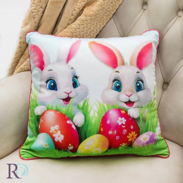 Декоративна възглавница Happy Bunnies